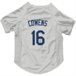 Seattle Mariners Al Cowens Gray Pet Jersey for Dog & Cat