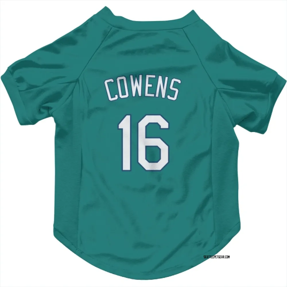 Seattle Mariners Al Cowens Green Pet Jersey for Dog & Cat