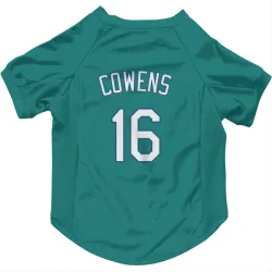 Seattle Mariners Al Cowens Green Pet Jersey for Dog & Cat