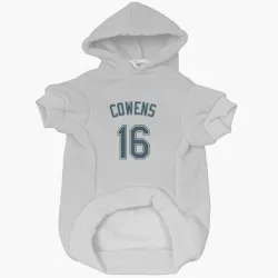 Seattle Mariners Al Cowens White Pet Hoodie for Dog & Cat