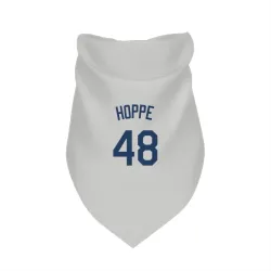 Seattle Mariners Alex Hoppe Gray Pet Bandana for Dog & Cat