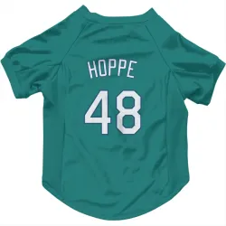Seattle Mariners Alex Hoppe Green Pet Jersey for Dog & Cat
