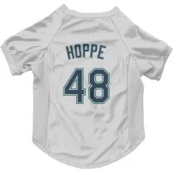 Seattle Mariners Alex Hoppe White Pet Jersey for Dog & Cat