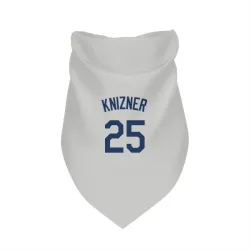 Seattle Mariners Andrew Knizner Gray Pet Bandana for Dog & Cat