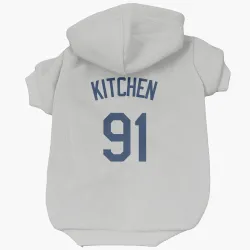 Seattle Mariners Austin Kitchen Gray Pet Hoodie for Dog & Cat