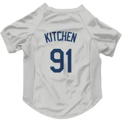Seattle Mariners Austin Kitchen Gray Pet Jersey for Dog & Cat