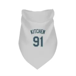 Seattle Mariners Austin Kitchen White Pet Bandana for Dog & Cat