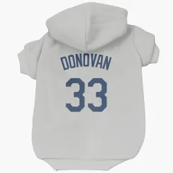 Seattle Mariners Brendan Donovan Gray Pet Hoodie for Dog & Cat