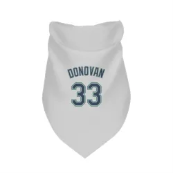 Seattle Mariners Brendan Donovan White Pet Bandana for Dog & Cat