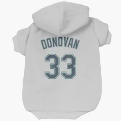 Seattle Mariners Brendan Donovan White Pet Hoodie for Dog & Cat