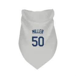 Seattle Mariners Bryce Miller Gray Pet Bandana for Dog & Cat