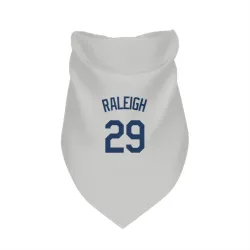 Seattle Mariners Cal Raleigh Gray Pet Bandana for Dog & Cat