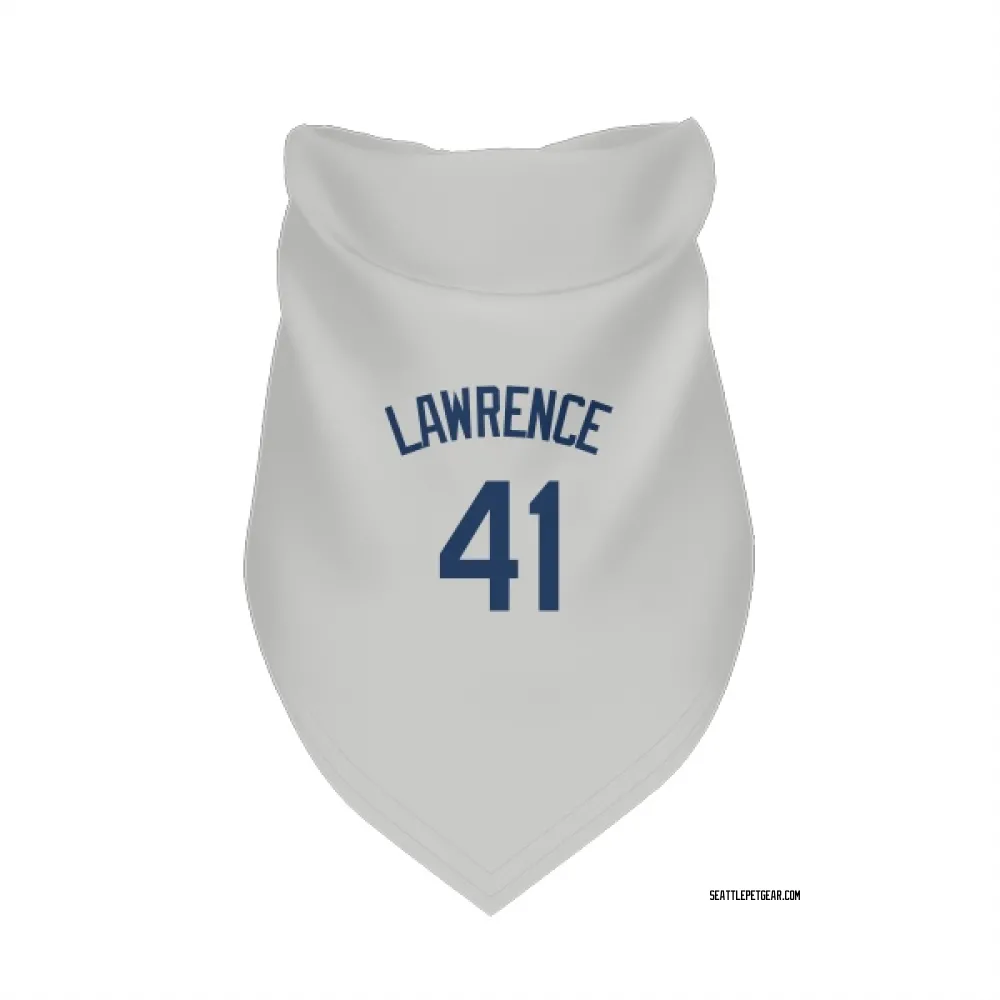 Seattle Mariners Casey Lawrence Gray Pet Bandana for Dog & Cat