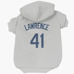 Seattle Mariners Casey Lawrence Gray Pet Hoodie for Dog & Cat