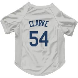 Seattle Mariners Chris Clarke Gray Pet Jersey for Dog & Cat