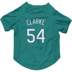 Seattle Mariners Chris Clarke Green Pet Jersey for Dog & Cat