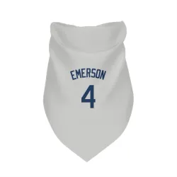 Seattle Mariners Colt Emerson Gray Pet Bandana for Dog & Cat