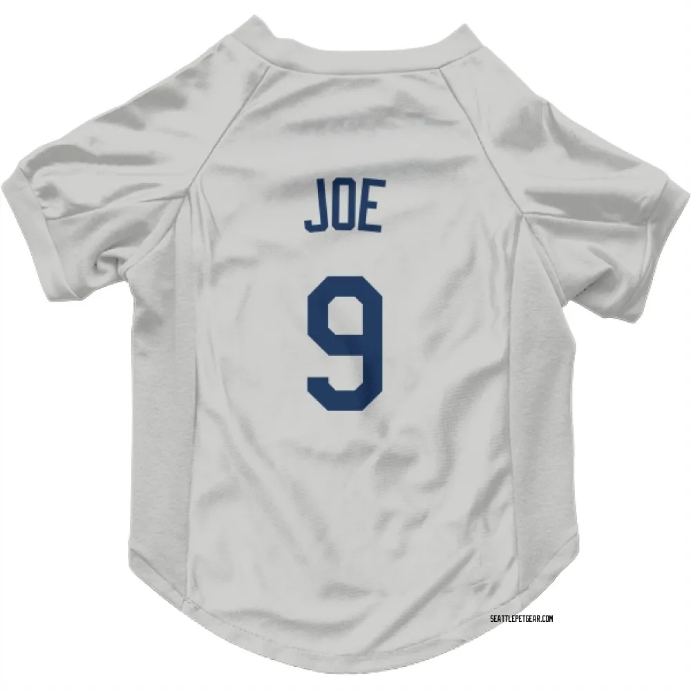 Seattle Mariners Connor Joe Gray Pet Jersey for Dog & Cat