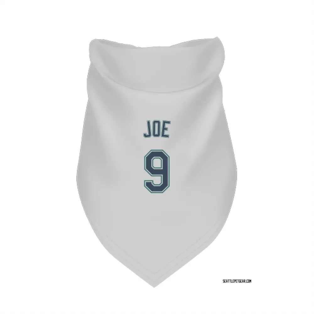 Seattle Mariners Connor Joe White Pet Bandana for Dog & Cat