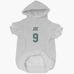 Seattle Mariners Connor Joe White Pet Hoodie for Dog & Cat