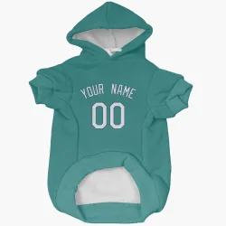 Seattle Mariners Custom Green Pet Hoodie for Dog & Cat