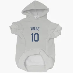 Seattle Mariners Dave Valle Gray Pet Hoodie for Dog & Cat
