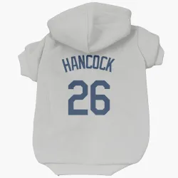 Seattle Mariners Emerson Hancock Gray Pet Hoodie for Dog & Cat