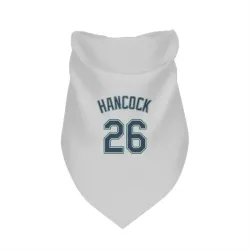 Seattle Mariners Emerson Hancock White Pet Bandana for Dog & Cat
