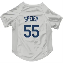 Seattle Mariners Gabe Speier Gray Pet Jersey for Dog & Cat