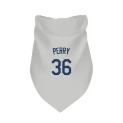 Seattle Mariners Gaylord Perry Gray Pet Bandana for Dog & Cat