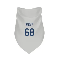 Seattle Mariners George Kirby Gray Pet Bandana for Dog & Cat