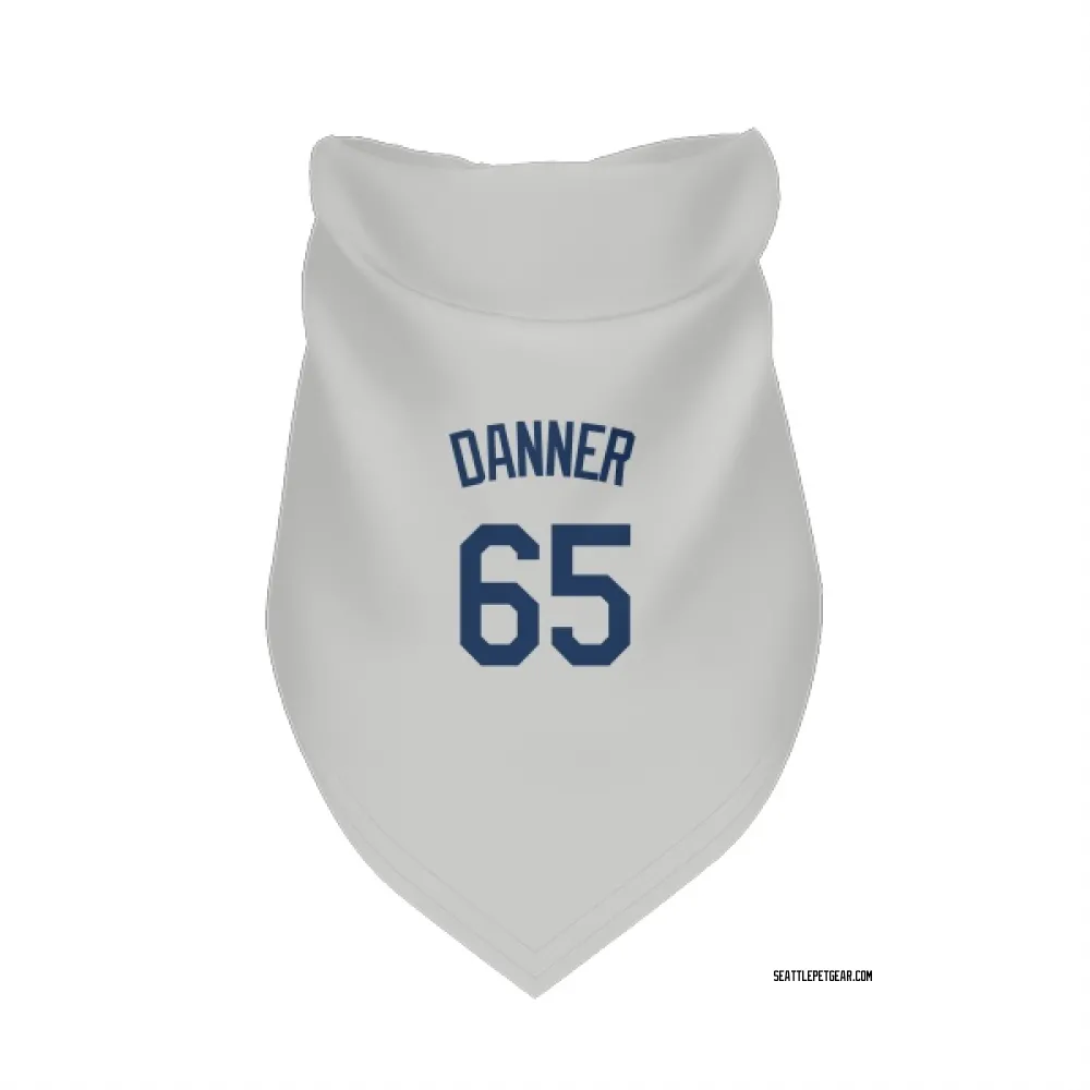 Seattle Mariners Hagen Danner Gray Pet Bandana for Dog & Cat