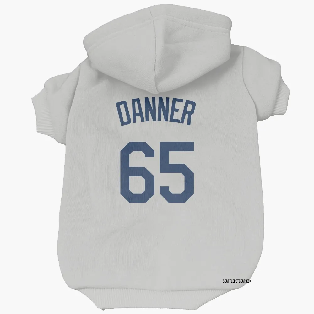 Seattle Mariners Hagen Danner Gray Pet Hoodie for Dog & Cat