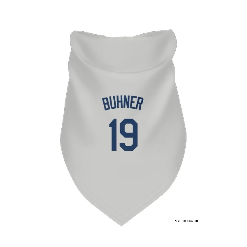 Seattle Mariners Jay Buhner Gray Pet Bandana for Dog & Cat