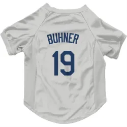 Seattle Mariners Jay Buhner Gray Pet Jersey for Dog & Cat