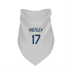 Seattle Mariners Jim Presley Gray Pet Bandana for Dog & Cat