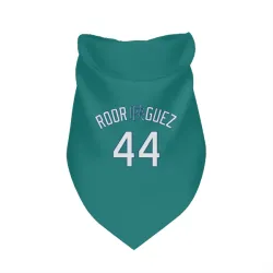Seattle Mariners Julio Rodriguez Green Pet Bandana for Dog & Cat