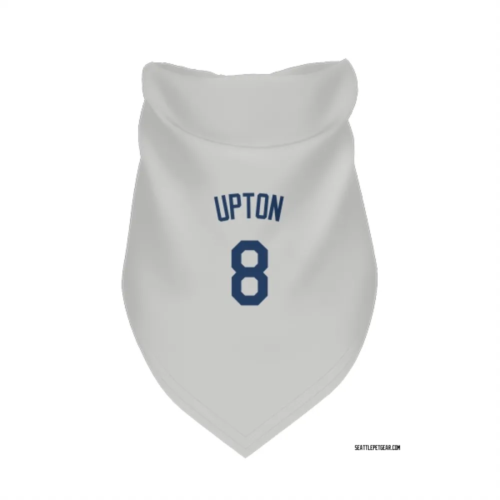 Seattle Mariners Justin Upton Gray Pet Bandana for Dog & Cat