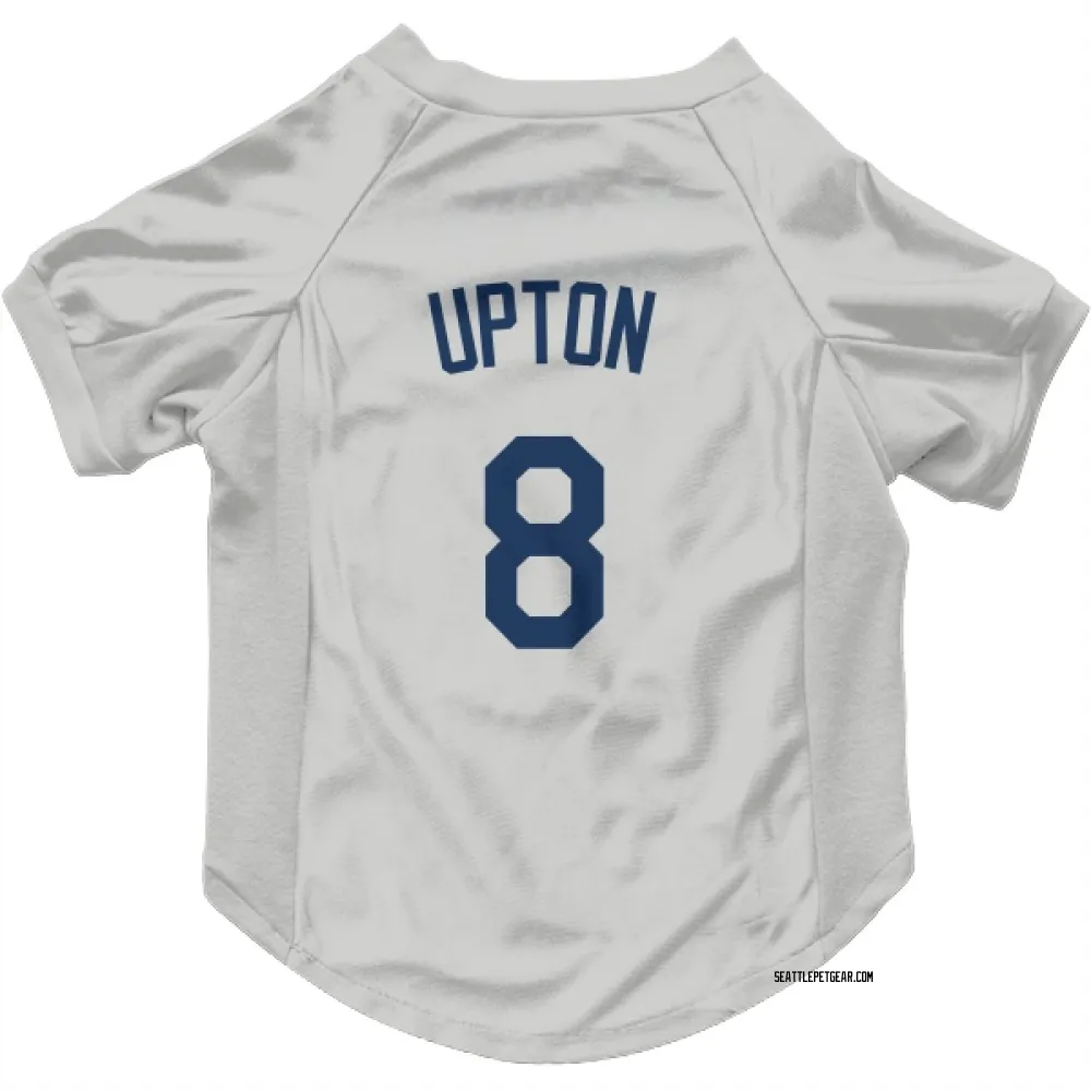 Seattle Mariners Justin Upton Gray Pet Jersey for Dog & Cat