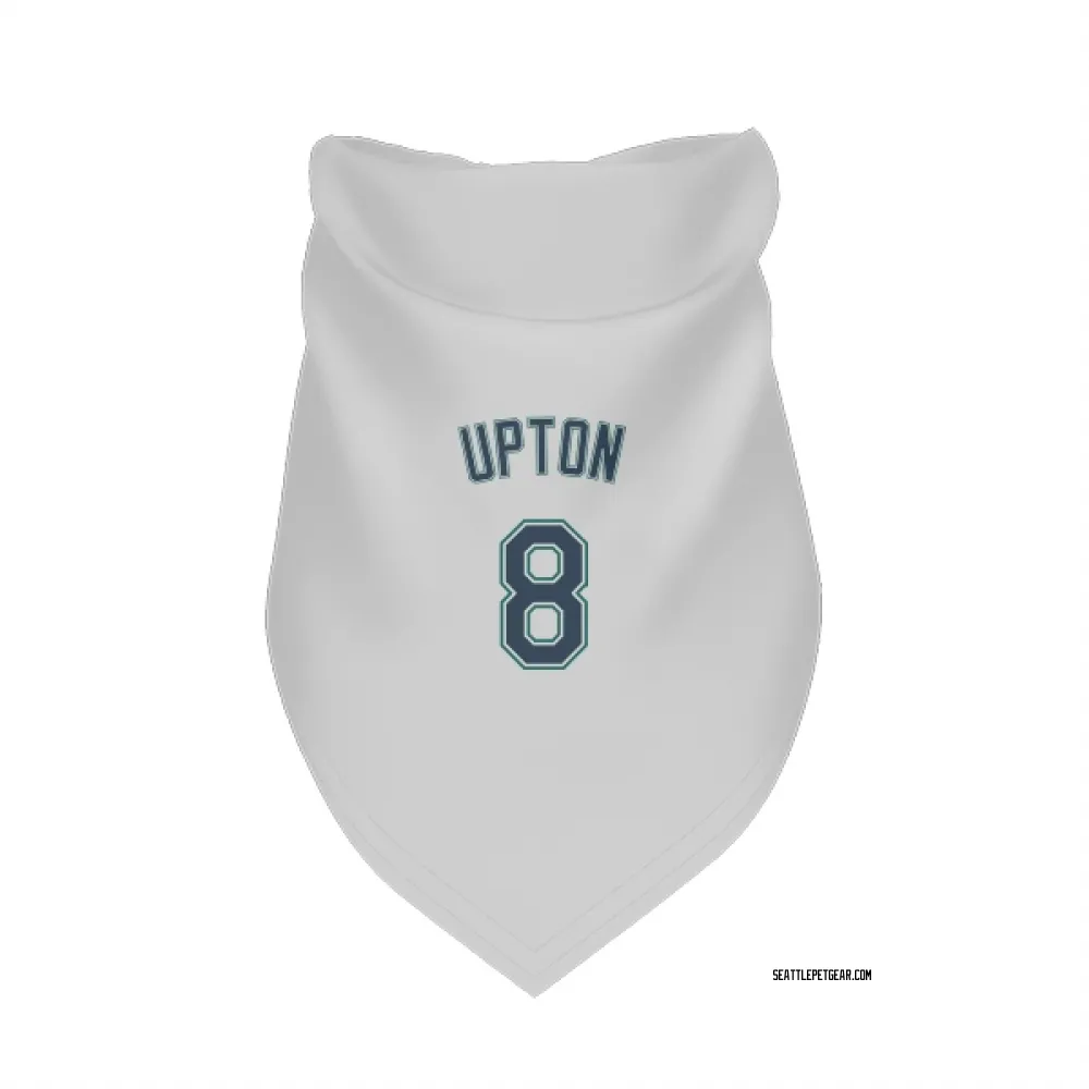 Seattle Mariners Justin Upton White Pet Bandana for Dog & Cat