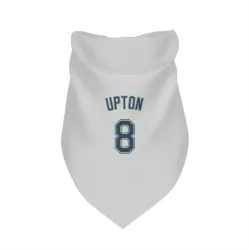 Seattle Mariners Justin Upton White Pet Bandana for Dog & Cat