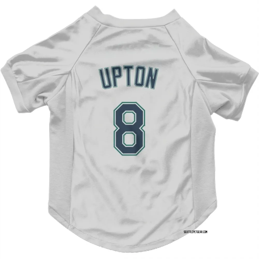 Seattle Mariners Justin Upton White Pet Jersey for Dog & Cat