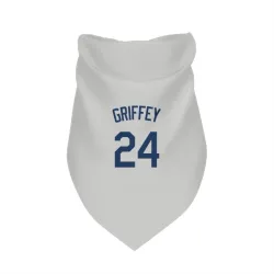 Seattle Mariners Ken Griffey Gray Pet Bandana for Dog & Cat