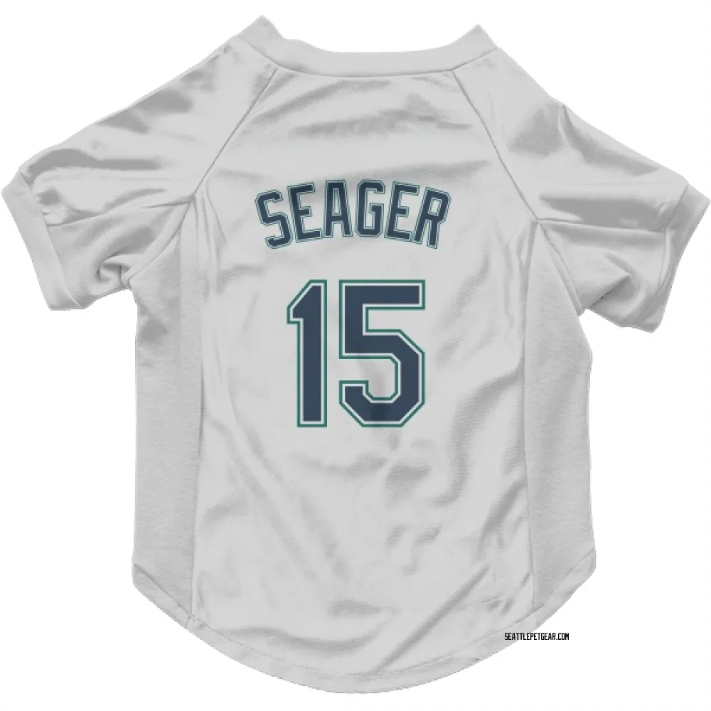 Seattle Mariners Kyle Seager White Pet Jersey for Dog & Cat