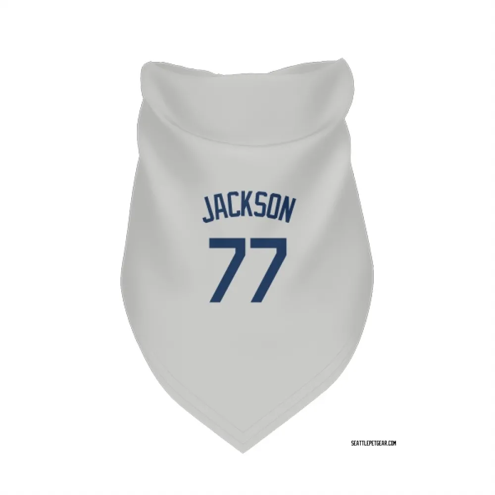 Seattle Mariners Luke Jackson Gray Pet Bandana for Dog & Cat