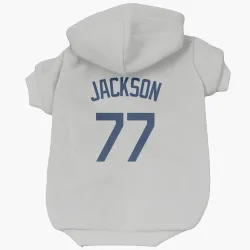 Seattle Mariners Luke Jackson Gray Pet Hoodie for Dog & Cat