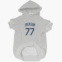 Seattle Mariners Luke Jackson Gray Pet Hoodie for Dog & Cat