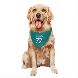 Seattle Mariners Luke Jackson Green Pet Bandana for Dog & Cat