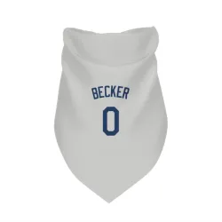 Seattle Mariners Nick Becker Gray Pet Bandana for Dog & Cat