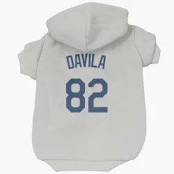 Seattle Mariners Nick Davila Gray Pet Hoodie for Dog & Cat
